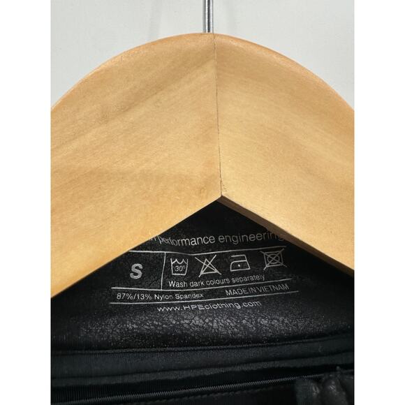 HPE Black Metallic Bronze 1/4 Zip Moto Jacket Pullover Textured Women Small - Picture 7 of 7